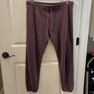 Purple UGG sweatpants joggers